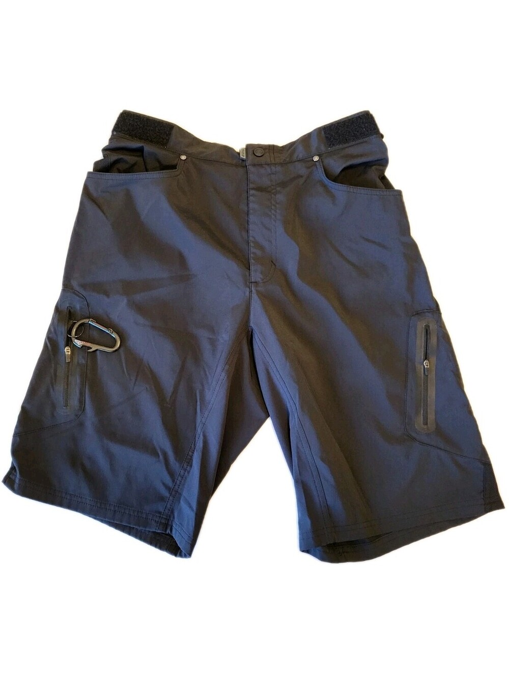 ZOIC Shorts Men's L Black Market Essential Cargo Bike Cycling w/o Padded Liner